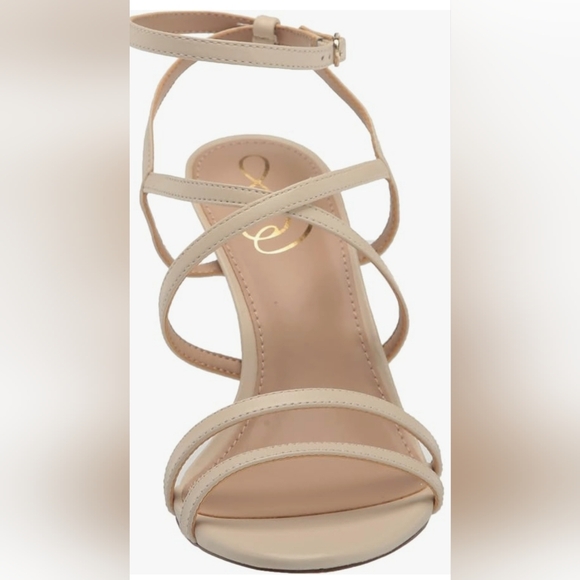 ⭐️👡New Ivory strappy heels by Sam Edelman. Delanie in size 8.5. - Picture 4 of 9